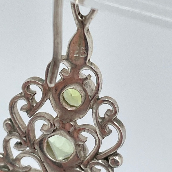 Mother of Pearl & Sterling Earrings - Picture 3 of 3